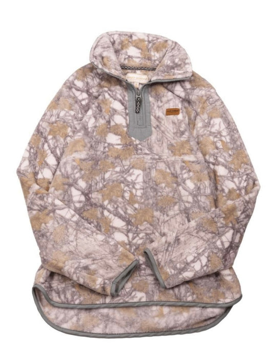 Camo Fleece Quarter Zip