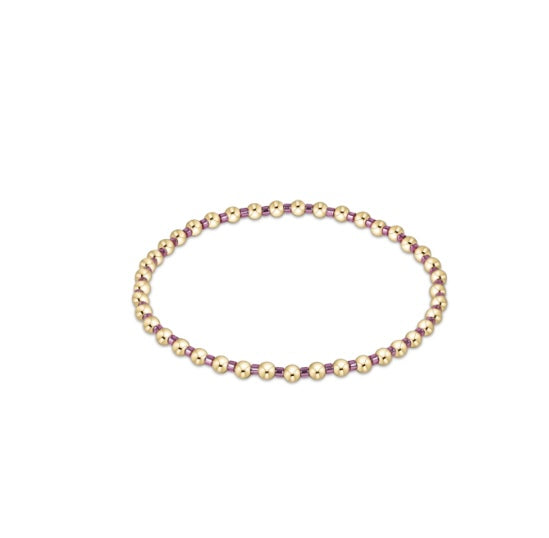Enewton Hope Grateful Bracelet - Pink Metallic