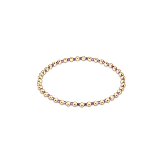 Enewton Hope Grateful Bracelet - Pink Metallic