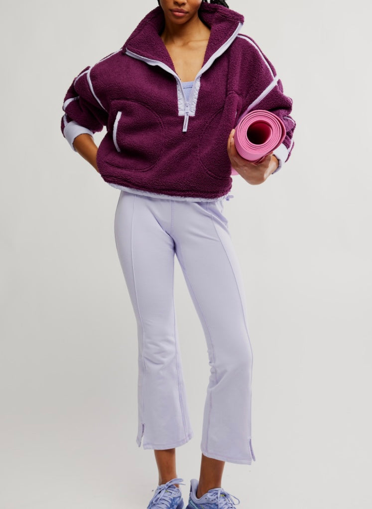 Mountain High 1/2 Zip Black Cherry Combo