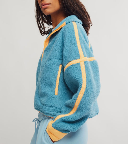 Mountain High 1/2 Zip Celestial Blue