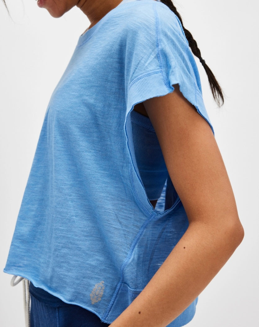 My Time Tee Denim Blue