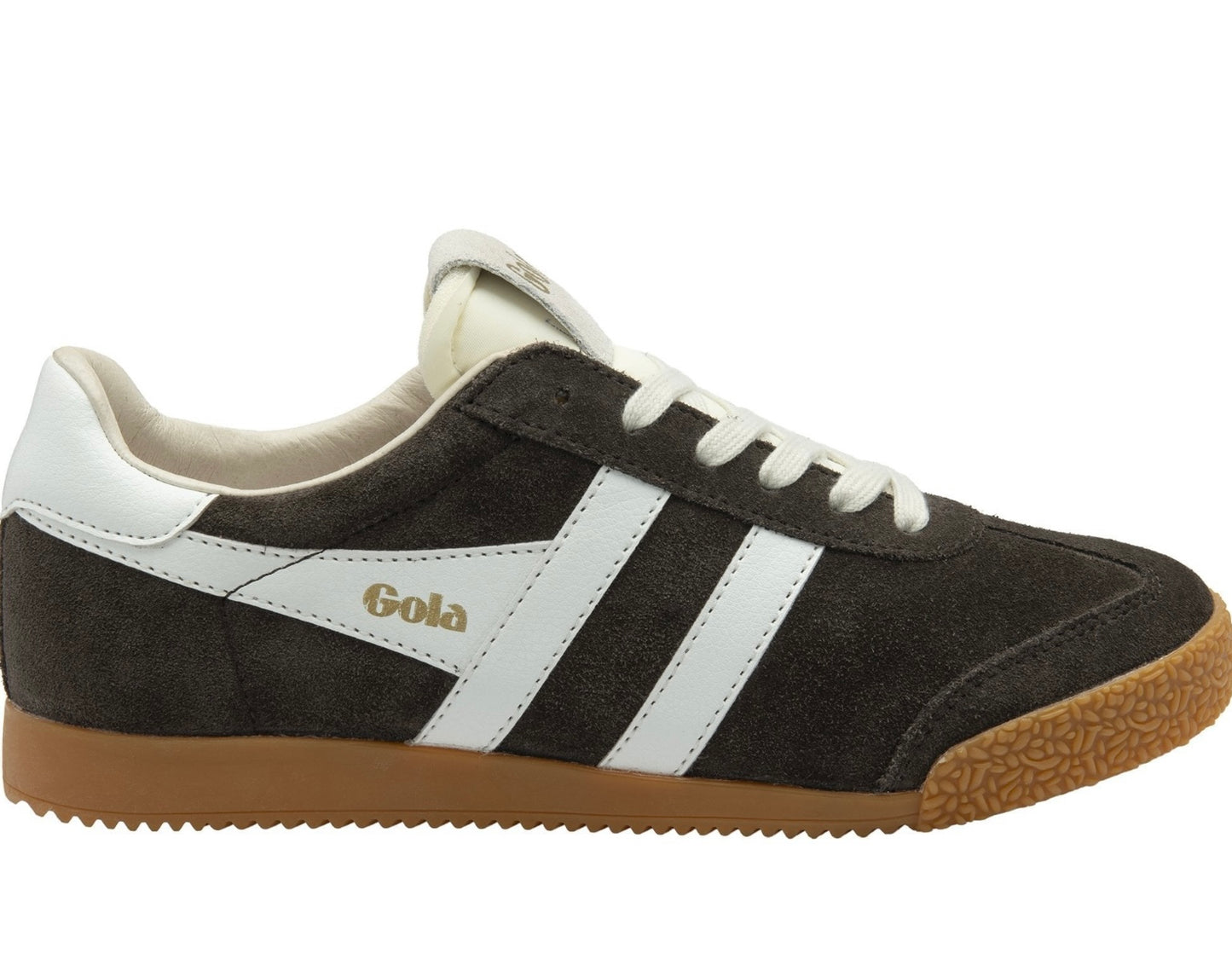 Gola Womens Elan Trainer Mocha/White Sneakers