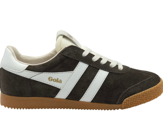 Gola Womens Elan Trainer Mocha/White Sneakers