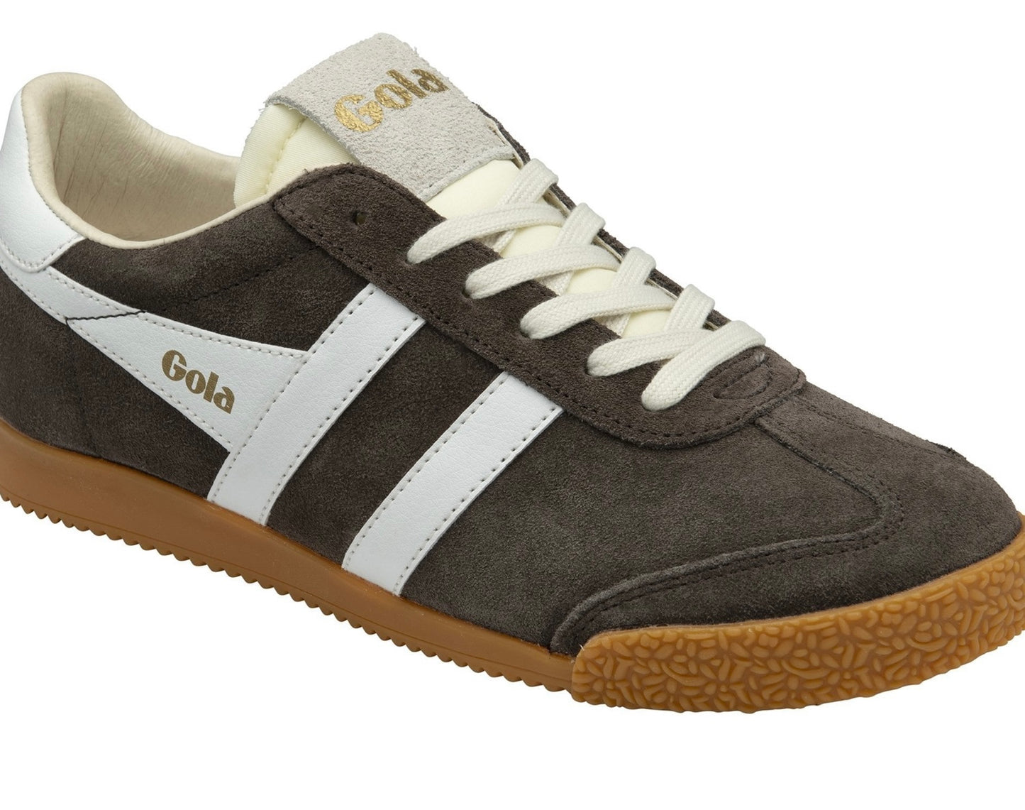 Gola Womens Elan Trainer Mocha/White Sneakers