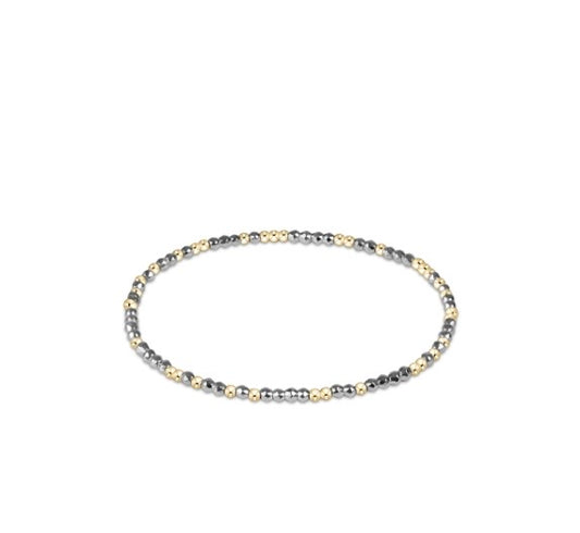enewton Extends - Hope Unwritten Bright Silver FacEted Bracelet