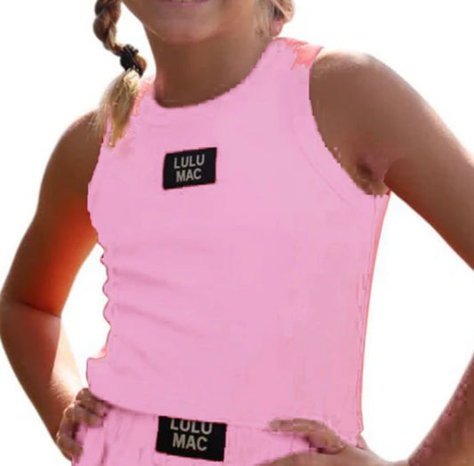 Youth LuLu Mac Light Pink Tank