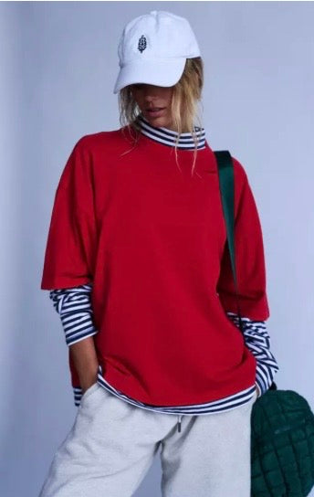 Tackle Tee in Winterberry