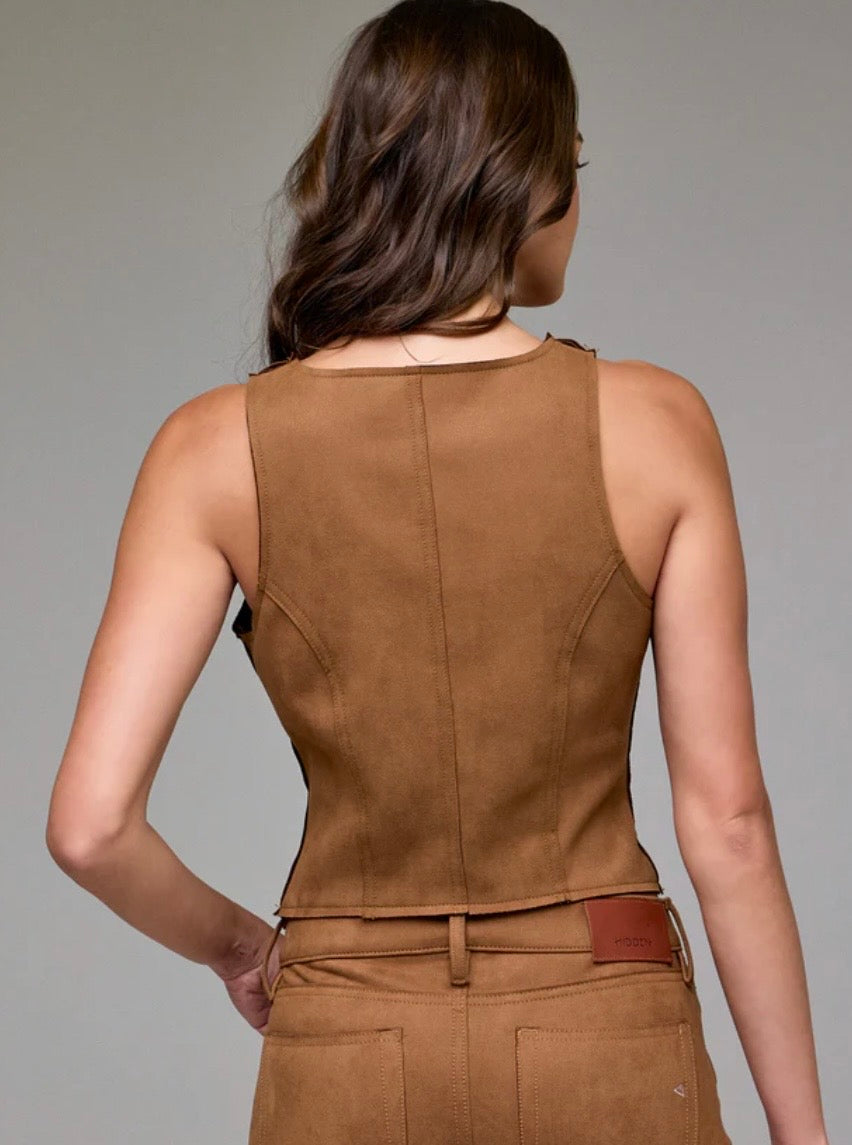 Rebel Front Zipper Top/Vest