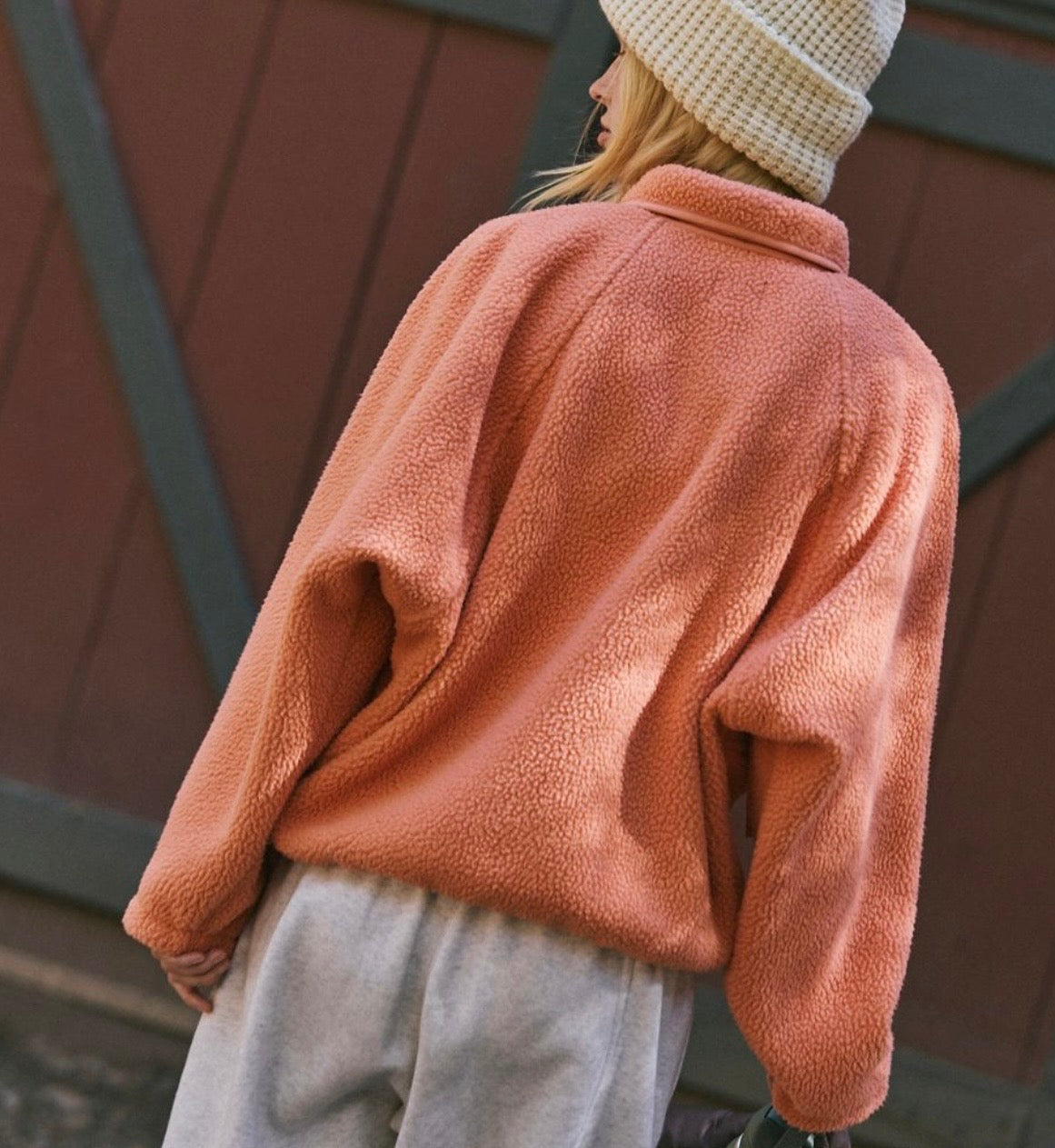 Hit The Slopes Jacket Frosted Peach