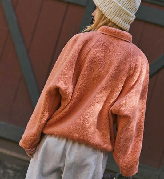 Hit The Slopes Jacket Frosted Peach