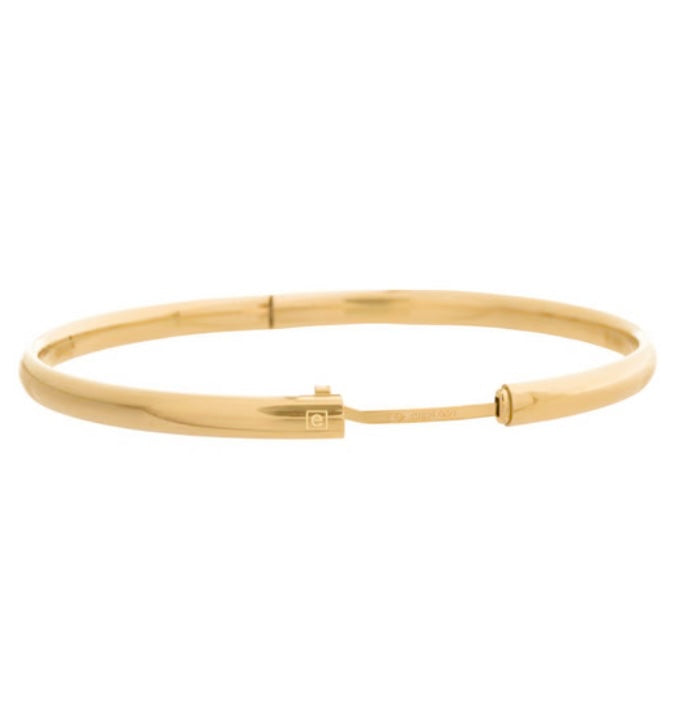 Cherish Gold Bangle Bracelet Small