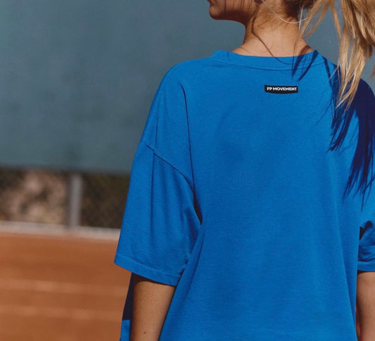 Tackle Tee in Light Cobalt