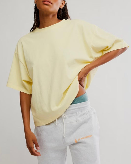 Tackle Tee in Sunlit Yellow