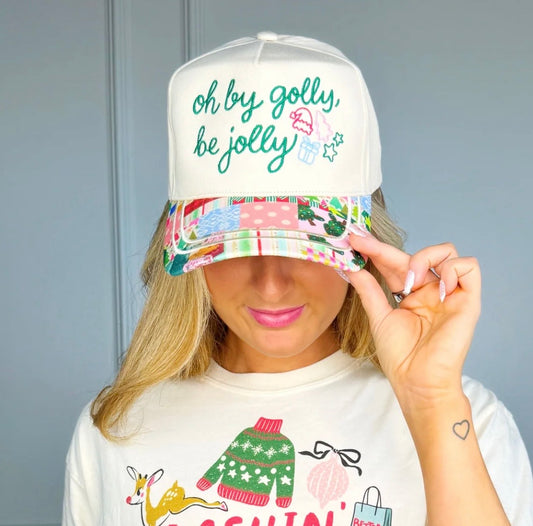 Oh By Golly, Be Jolly Hat