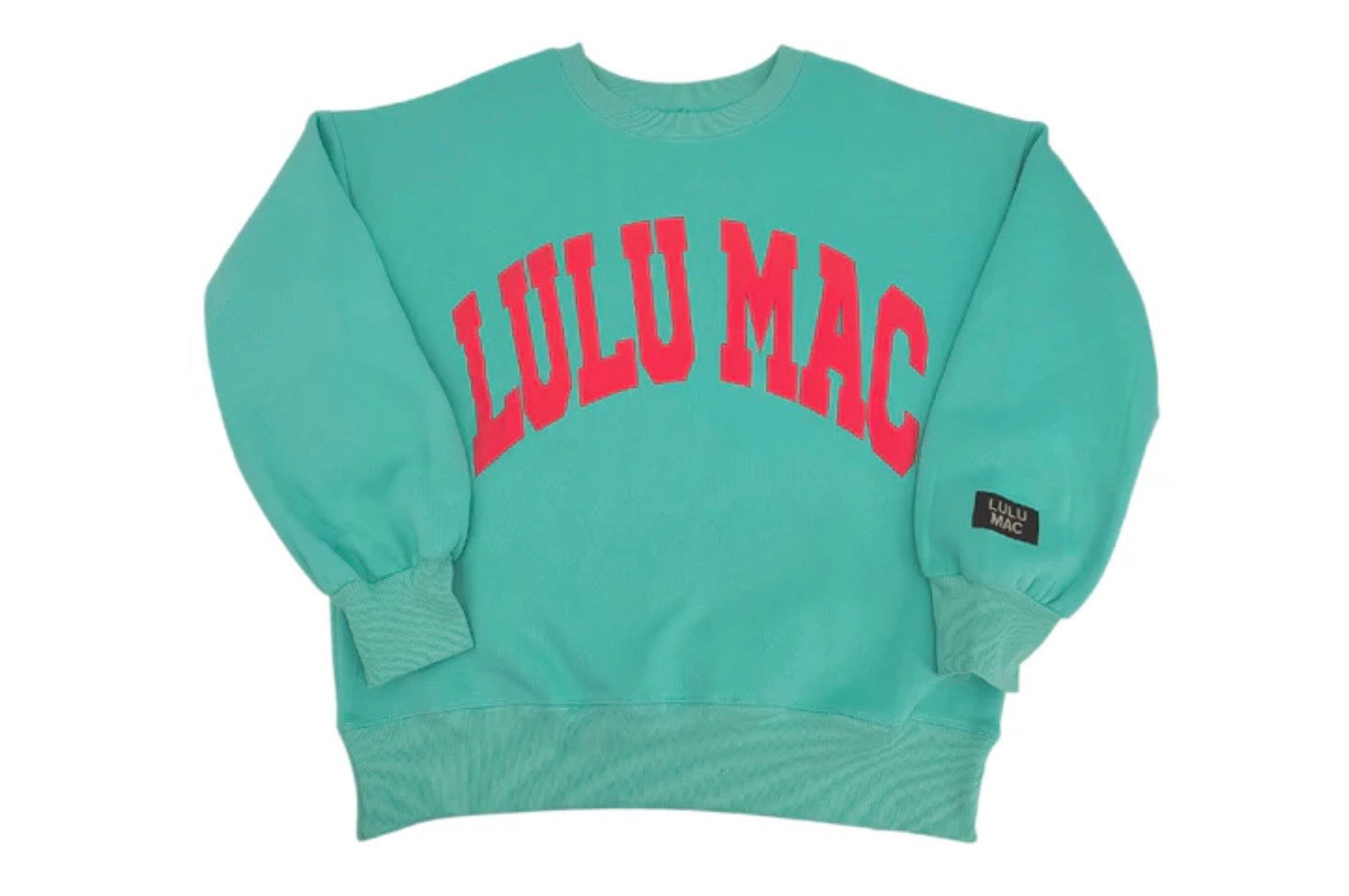 LuLu Mac Sweatshirt Mint/Coral