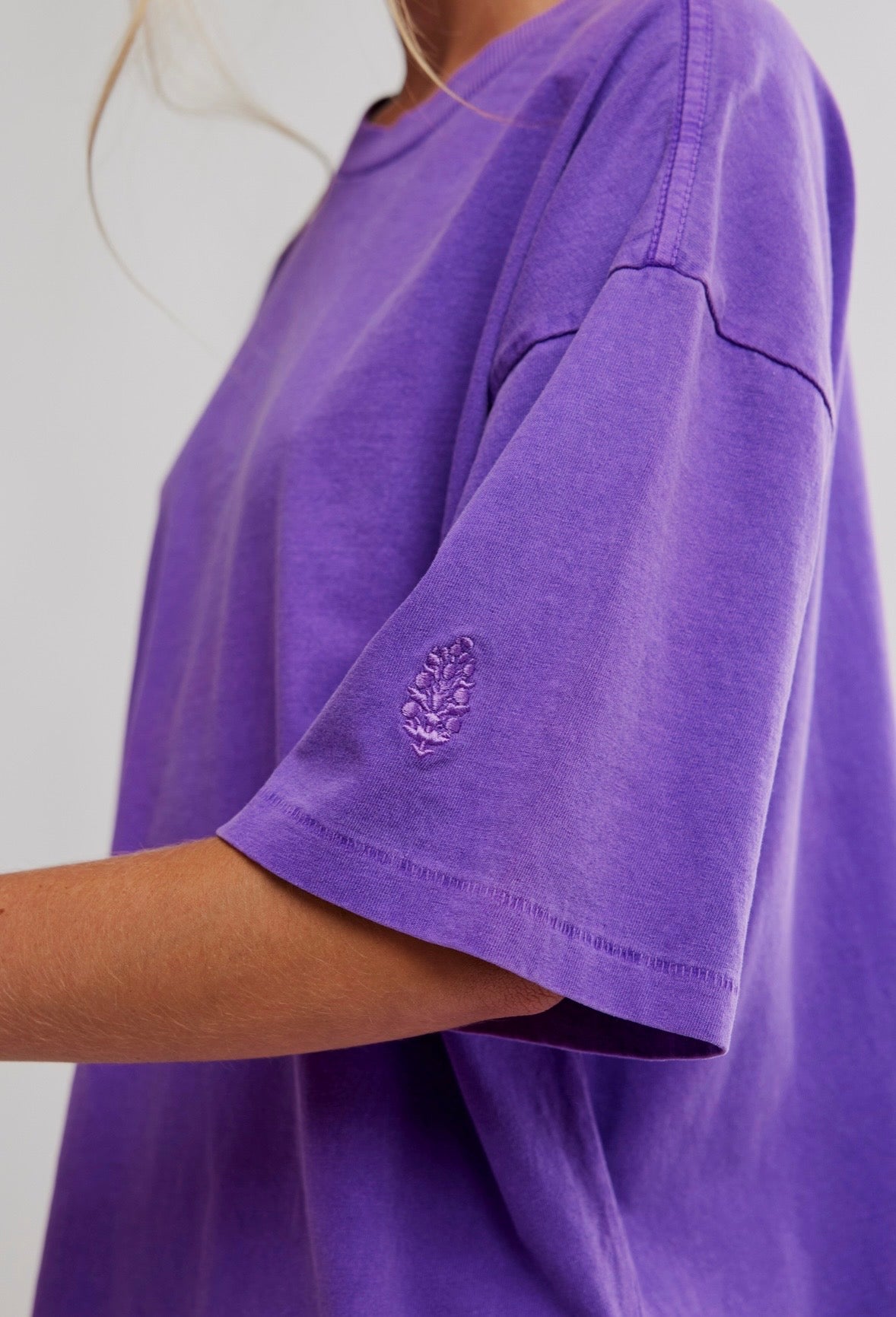 Tackle Tee in Vivid Violet