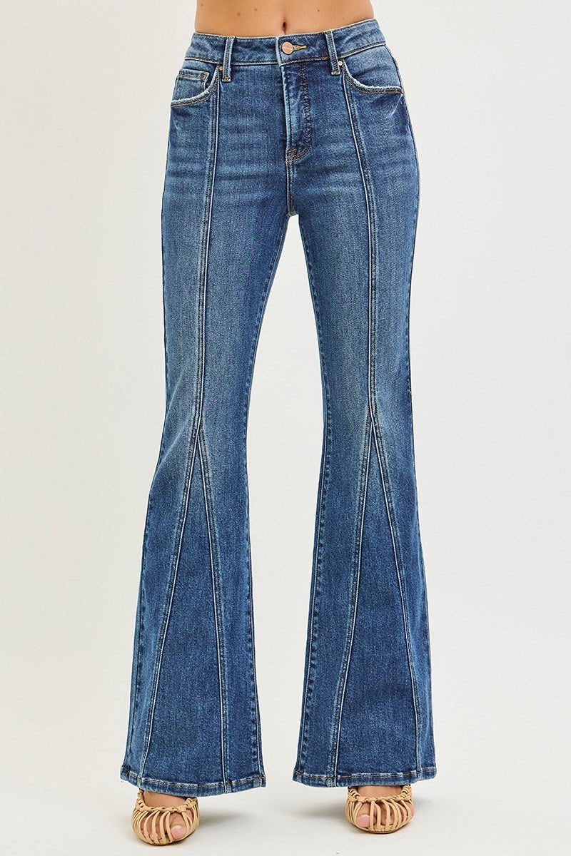 Hwy 67 High Rise Flare Jeans