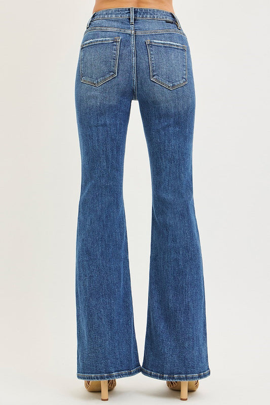 Hwy 67 High Rise Flare Jeans