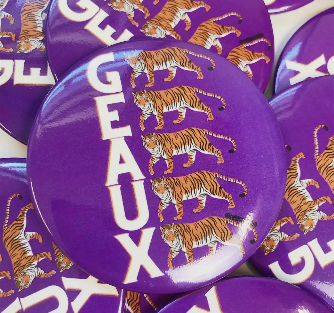 Gameday Buttons 3 inch