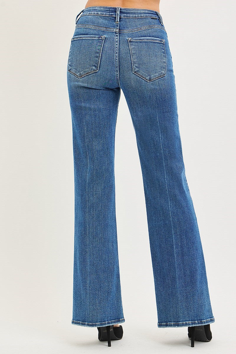 5th Avenue High Rise Wide Flare Jeans