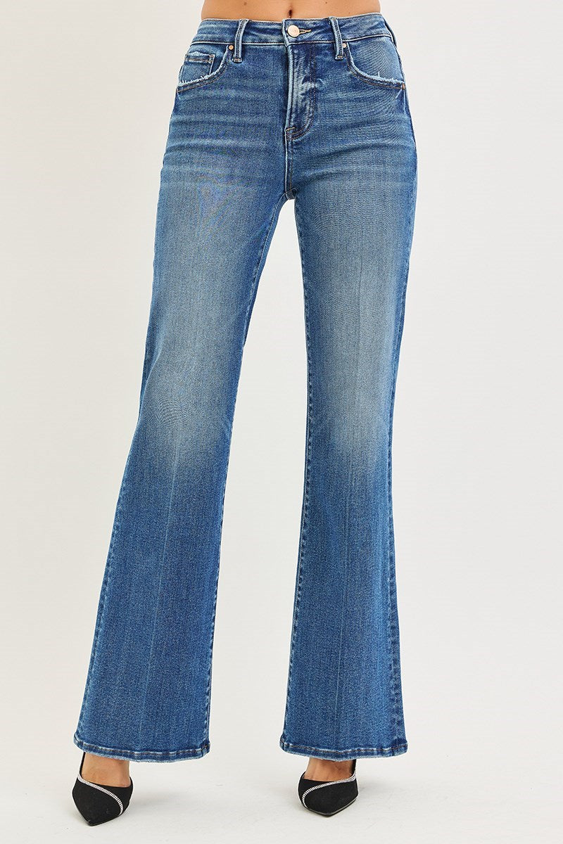 5th Avenue High Rise Wide Flare Jeans