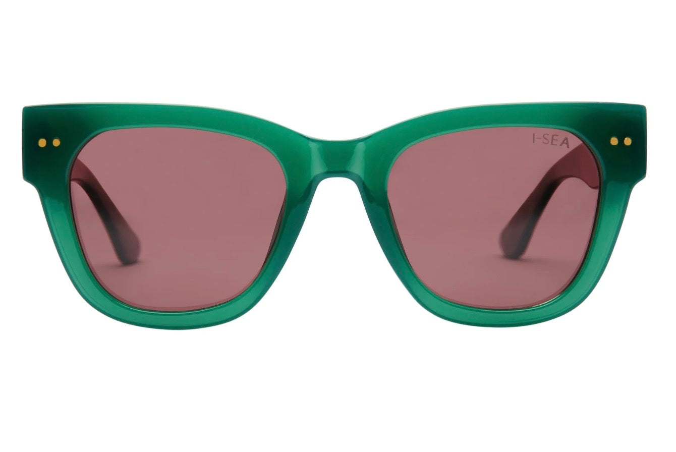 Andie Kale/Plum Polarized Lens Sunglasses