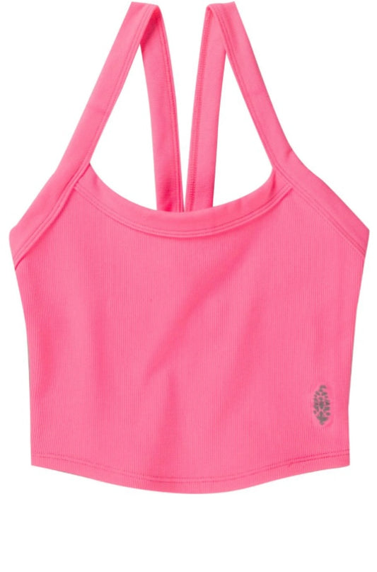 All Clear Cami Solid Pink Lemonade