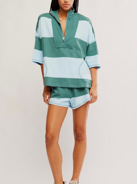 Retro Rugby Set Heritage Green Combo