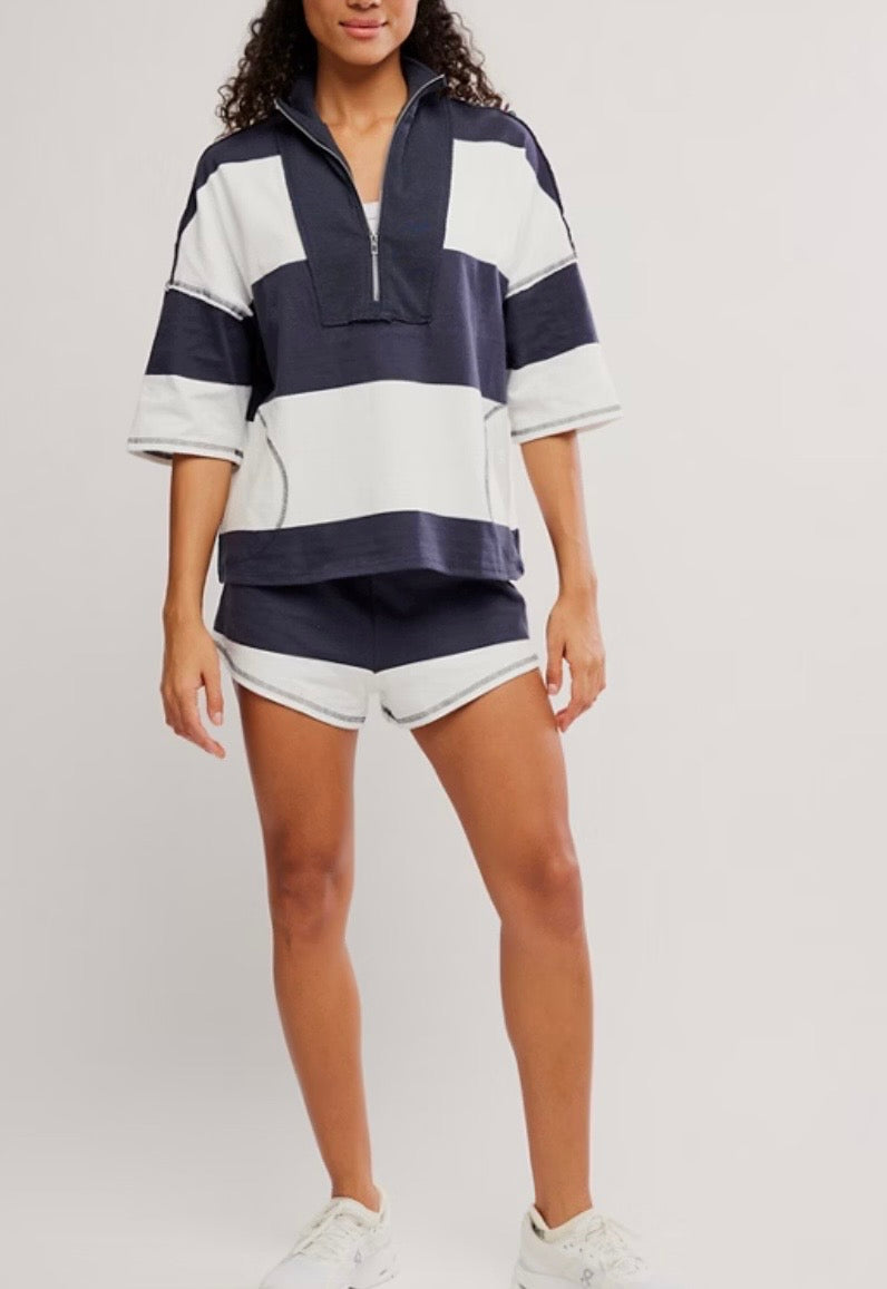 Retro Rugby Set Midnight Navy Combo