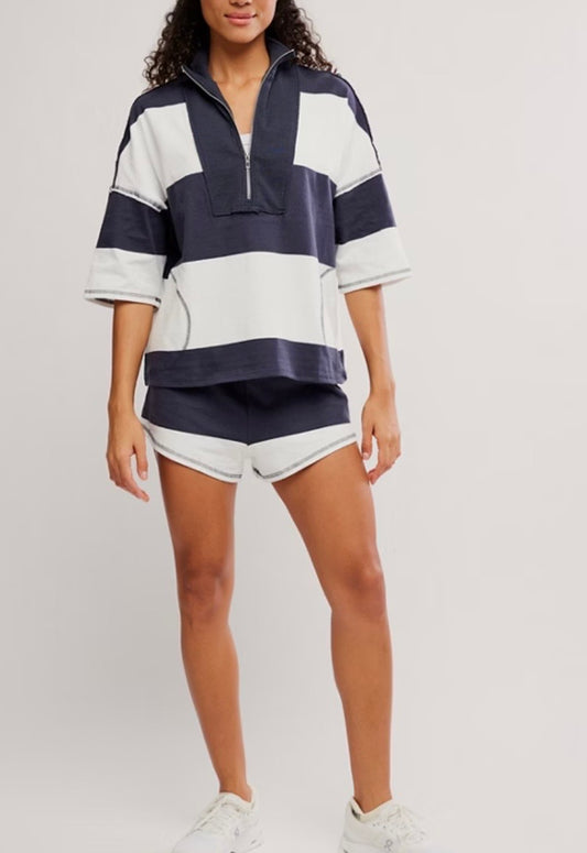 Retro Rugby Set Midnight Navy Combo