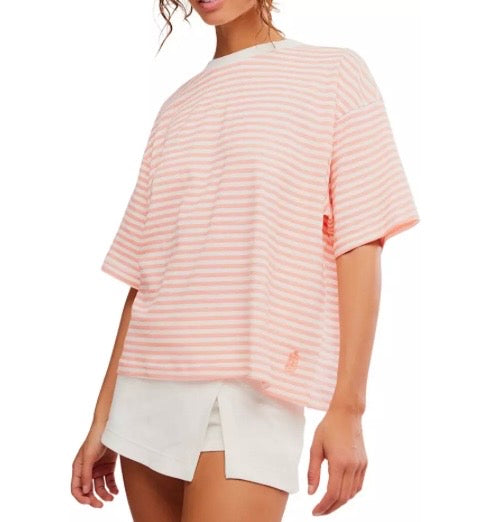 Stripe Tackle Tee Fruit Punch