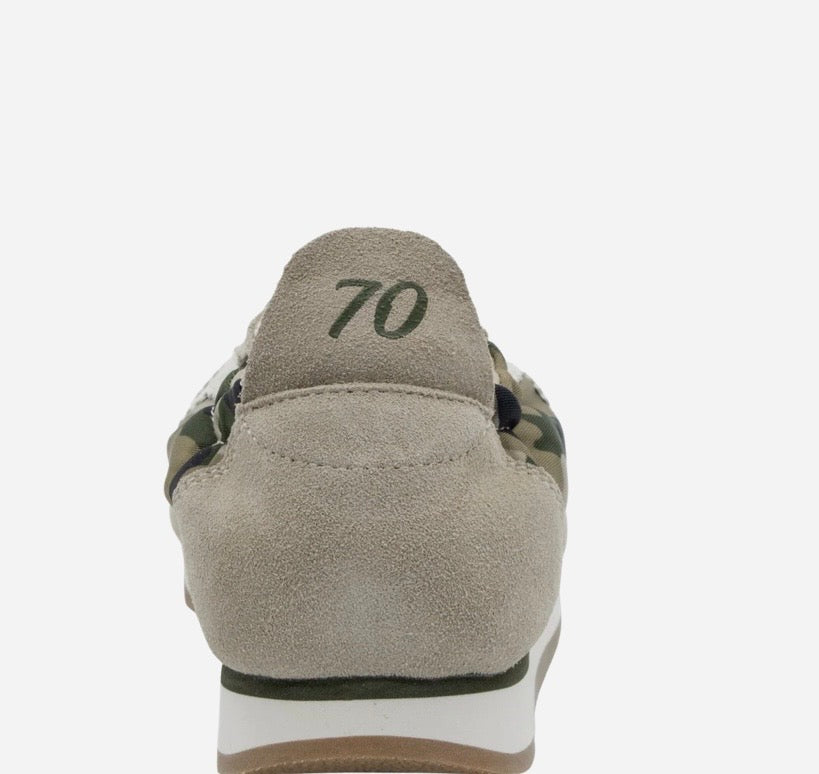Rocket in Camo Beige Sneakers