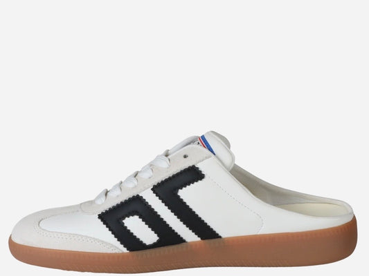 EASTER in WHITE BLACK Backless Sneakers