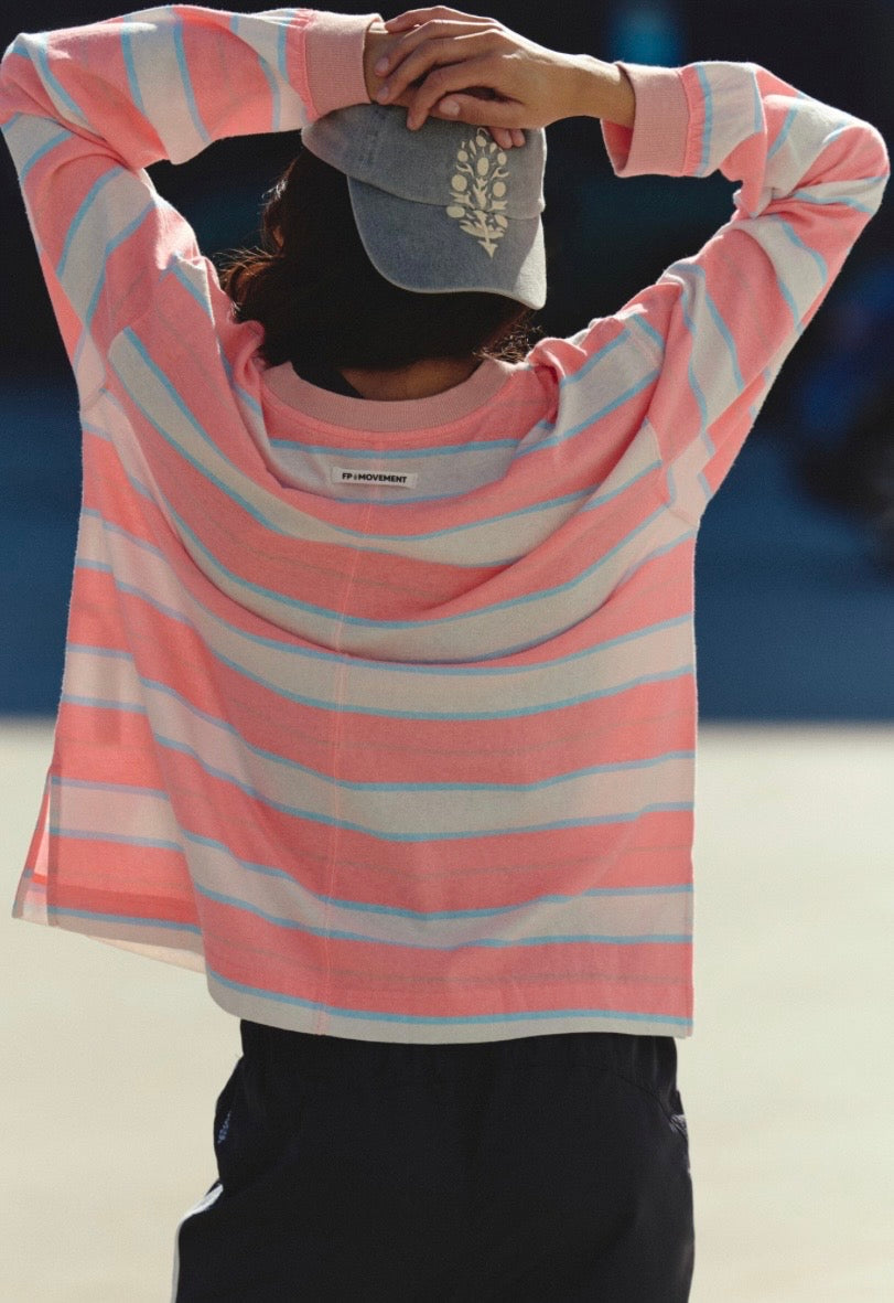 Printed Hustle Layer Neon Coral Combo