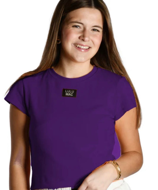 Baby Doll Lulu Mac SS Purple