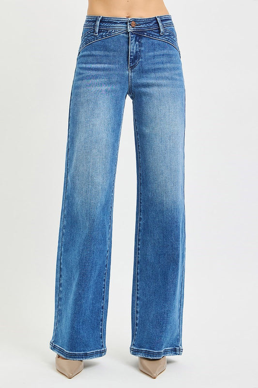 Hillary HR Wide Leg Jeans