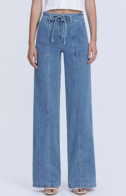 Olivia Lush Life HR Wide Leg Jeans