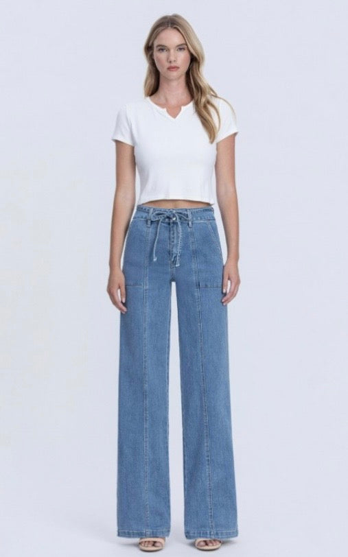 Olivia Lush Life HR Wide Leg Jeans