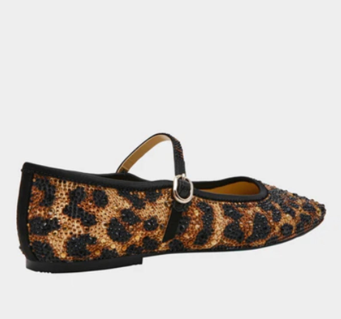 Lorel Leopard Ballet Flat