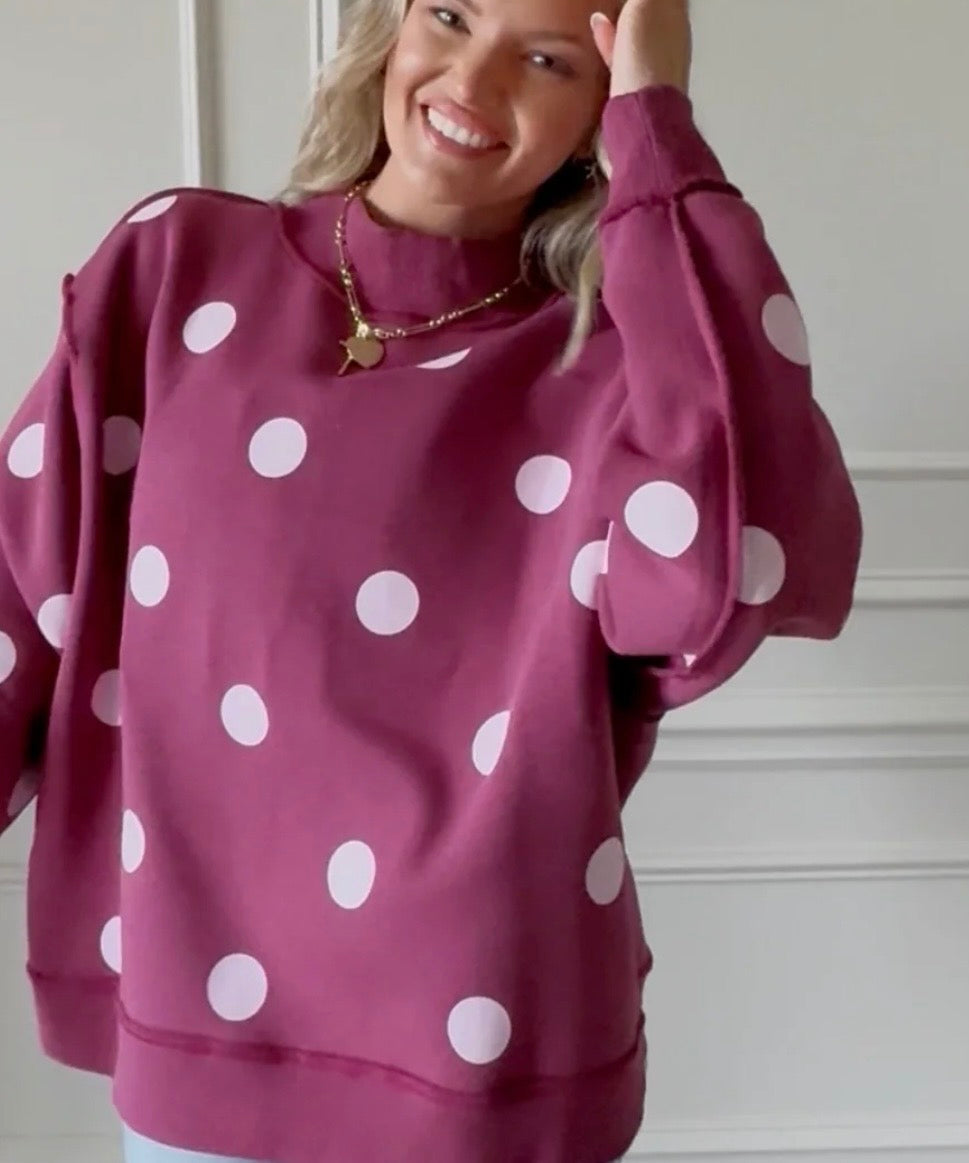 Praise GOD 2 Sided Mock Neck Sweatshirt