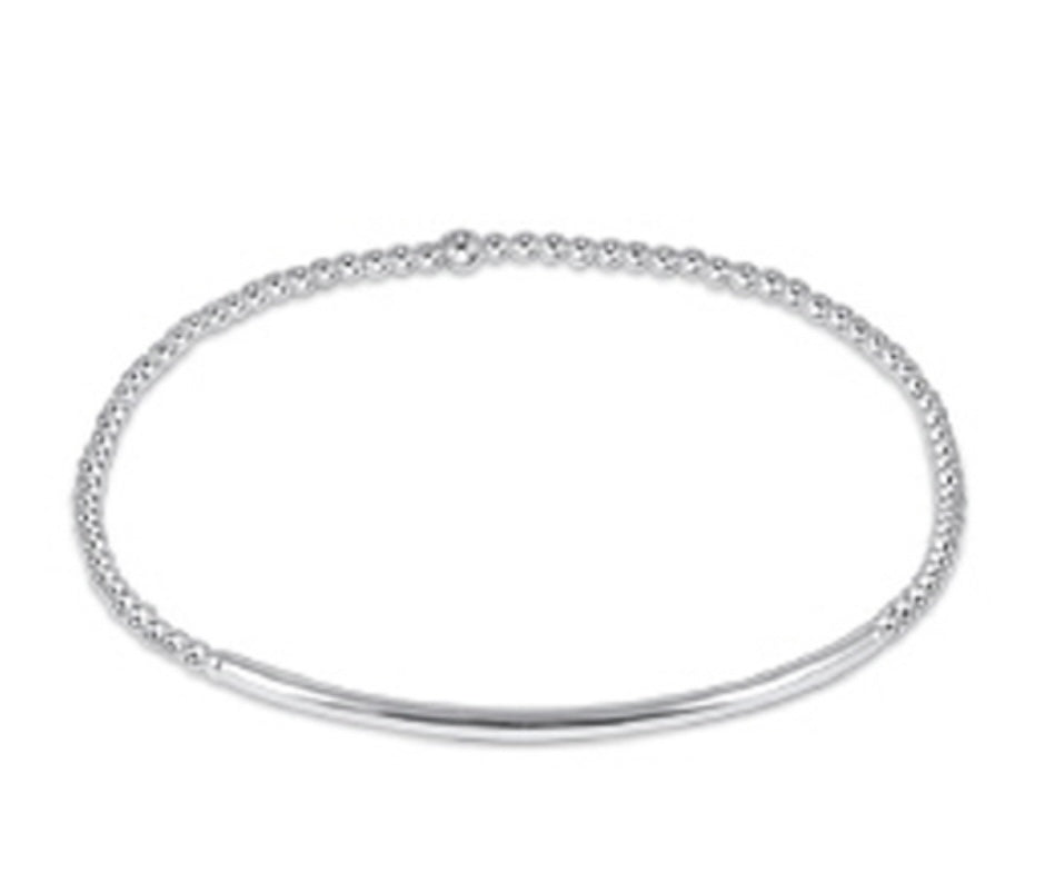 Classic Sterling 2mm Bead Bracelet - Bliss Bar Sterling