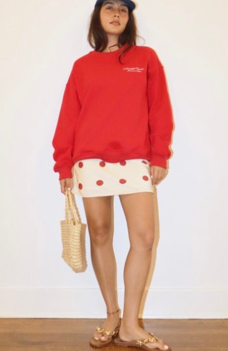 Amalfi Coast Italian Inspired Graphic Crewneck