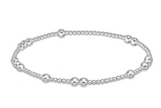 Hope Unwritten 4mm Bead Bracelet - Sterling