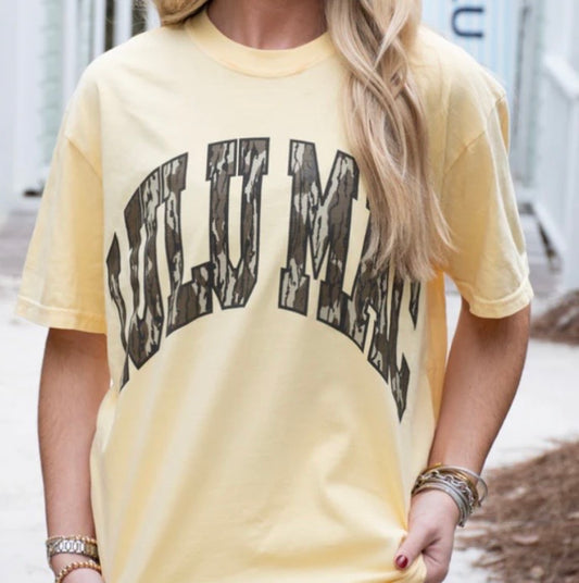 Butter Mossy Oak LuLu Mac Tee
