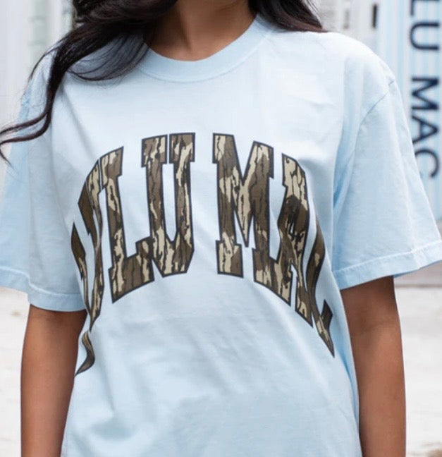Chambray Mossy Oak LuLu Mac Tee