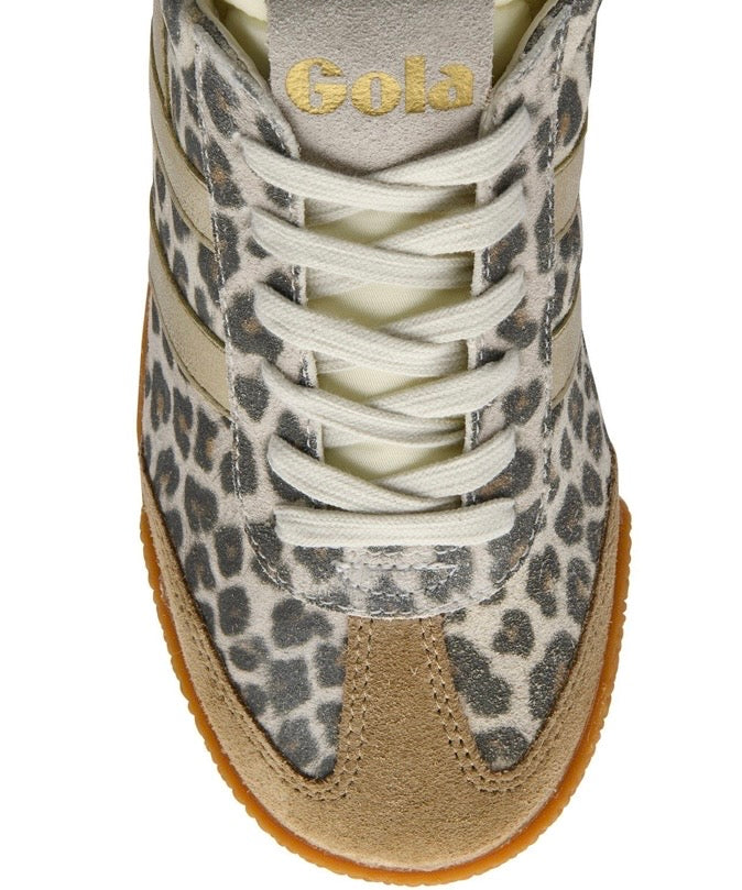Elan Savanna Sneakers Snow Leopard/Gold/Green Mist
