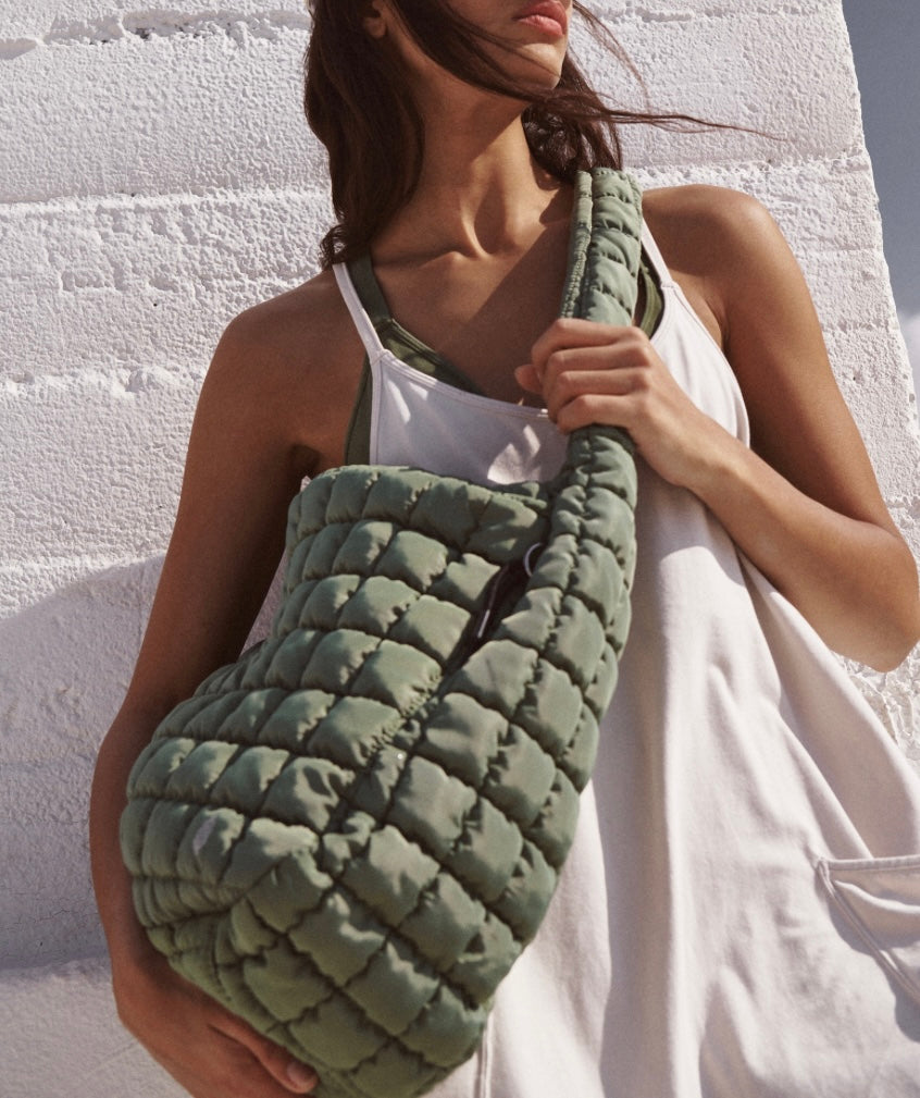 FP Movement Quilted Carryall Washed Sage