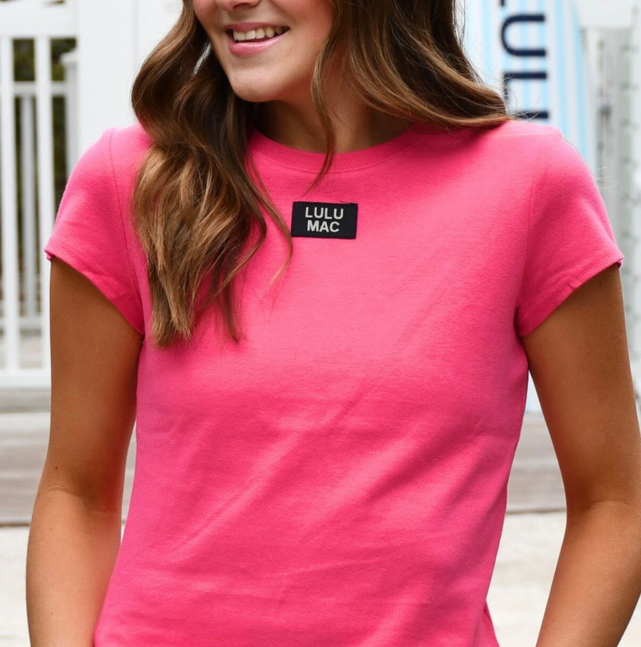 Baby Doll Lulu Mac SS Hot Pink