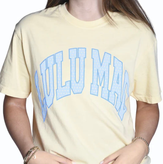 Polka Dot Adult Butter Comfort Color Tee